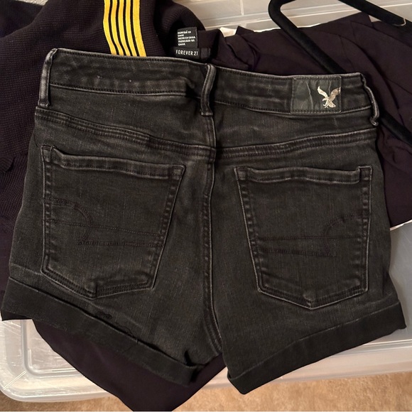 American Eagle  Super Hi Rise Shortie Shorts US 6 - Picture 3 of 6